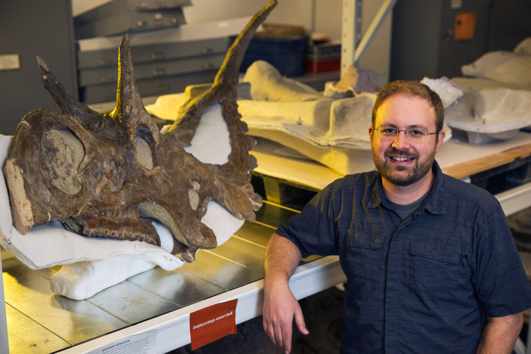 Randy in collections (Diabloceratops)_edit (photo by Mark Johnston)